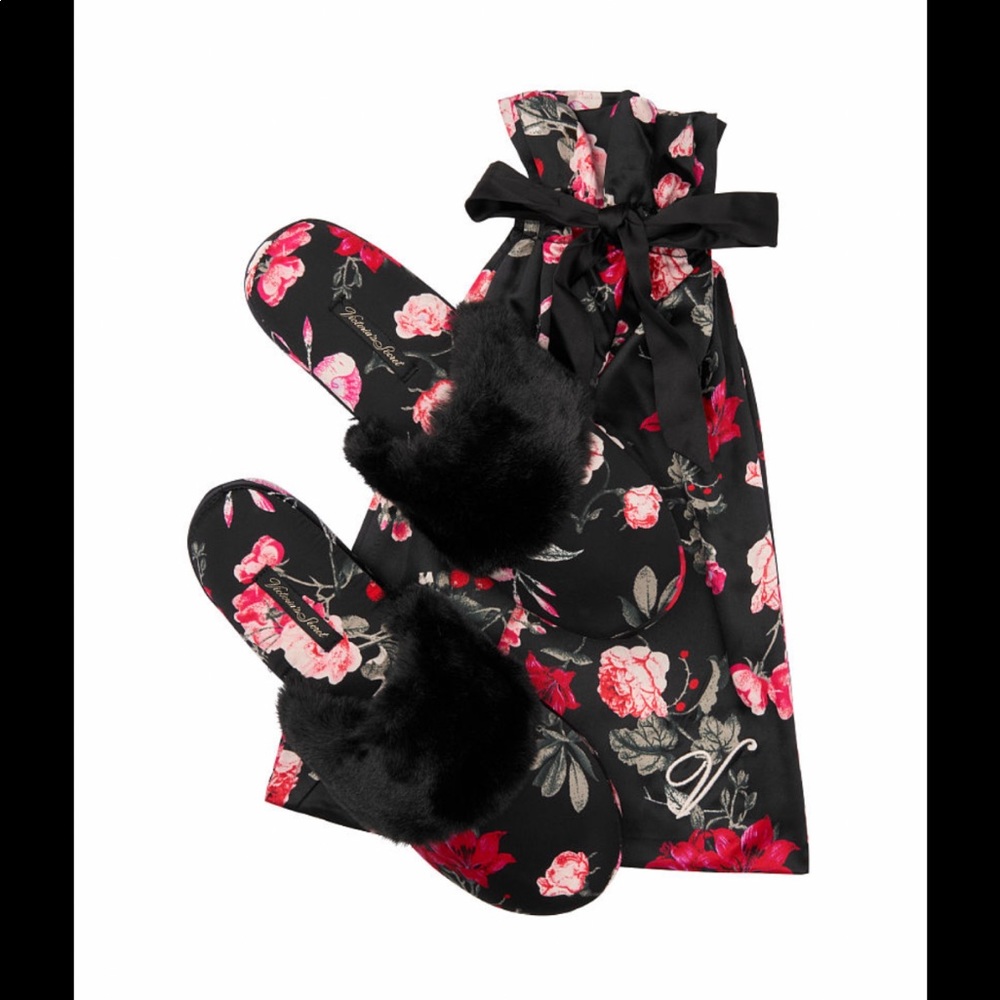 Victoria’s Secret satin slipper